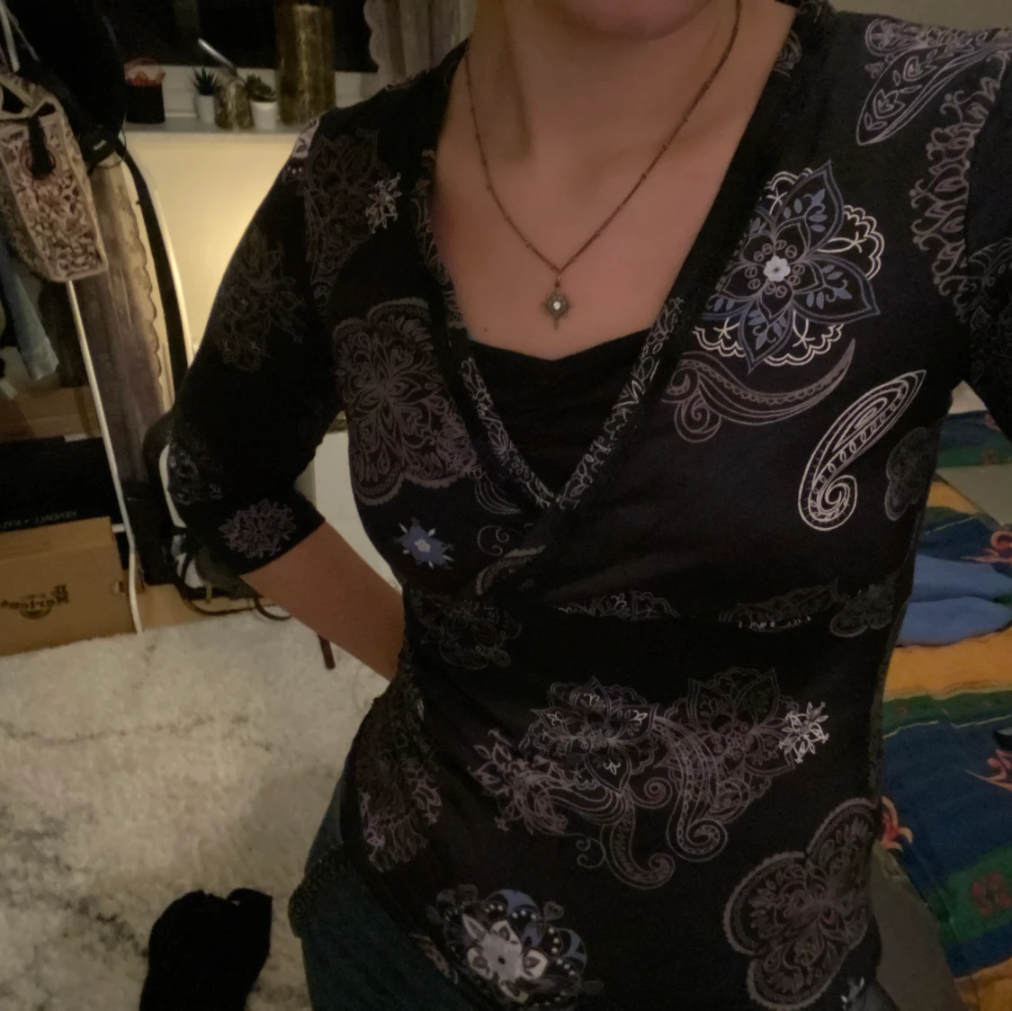 Fin tröja med mönster - 90