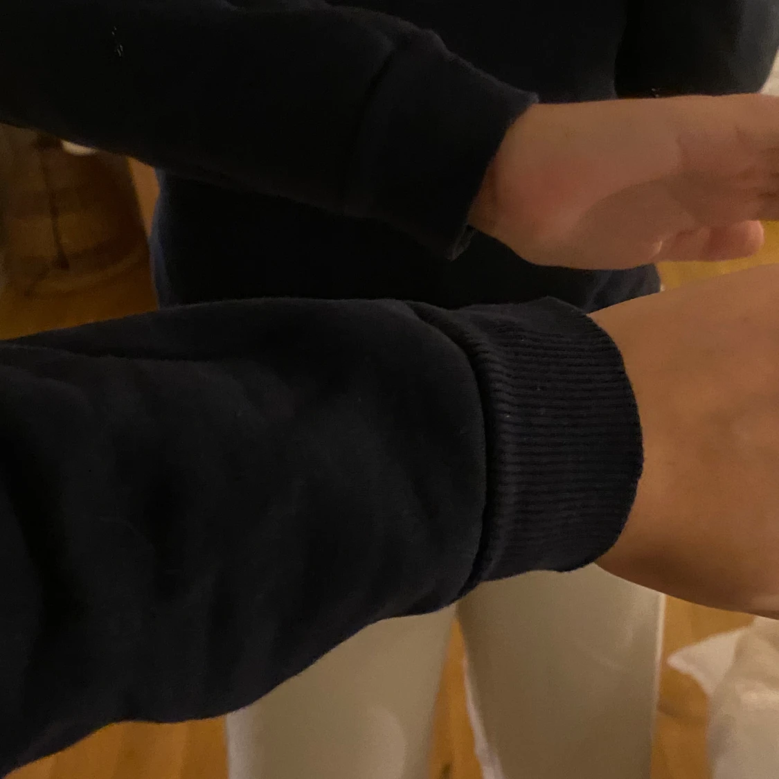 Marinblå sweatshirt - 91