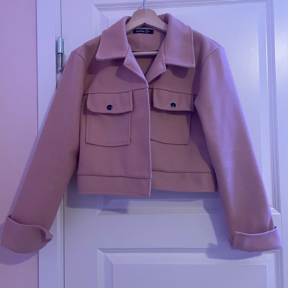 Rosa/beige jacka  - 90