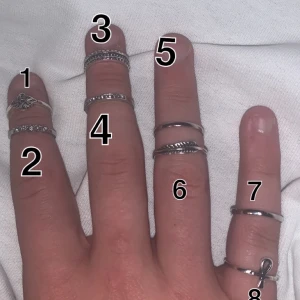 Ringar - Ringar som självklart är helt oanvända och säljer dom riktigt billigt för den kvaliten ringsrns har,riktigt fina,vid köp över 100kr så är frakt gratis och skickar även med en extra ring😍🔥💍❗️❗️❗️