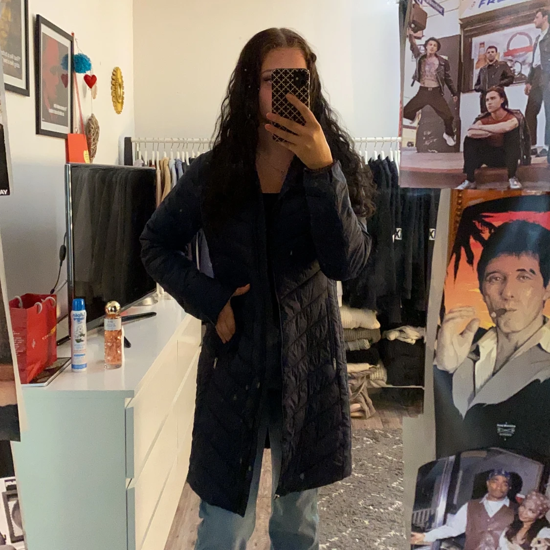 Hollister dunjacka strl M