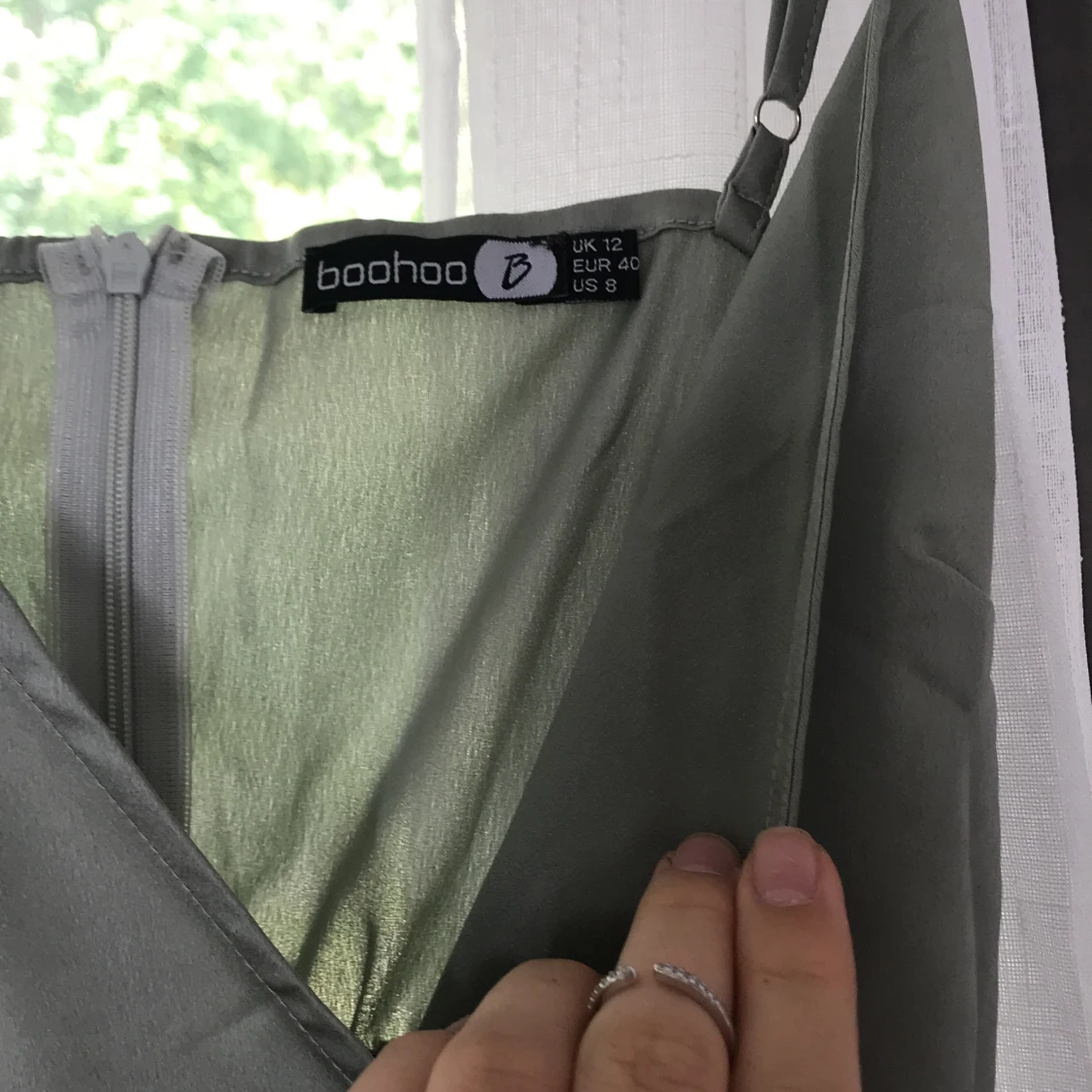 Grön klänning  - 91