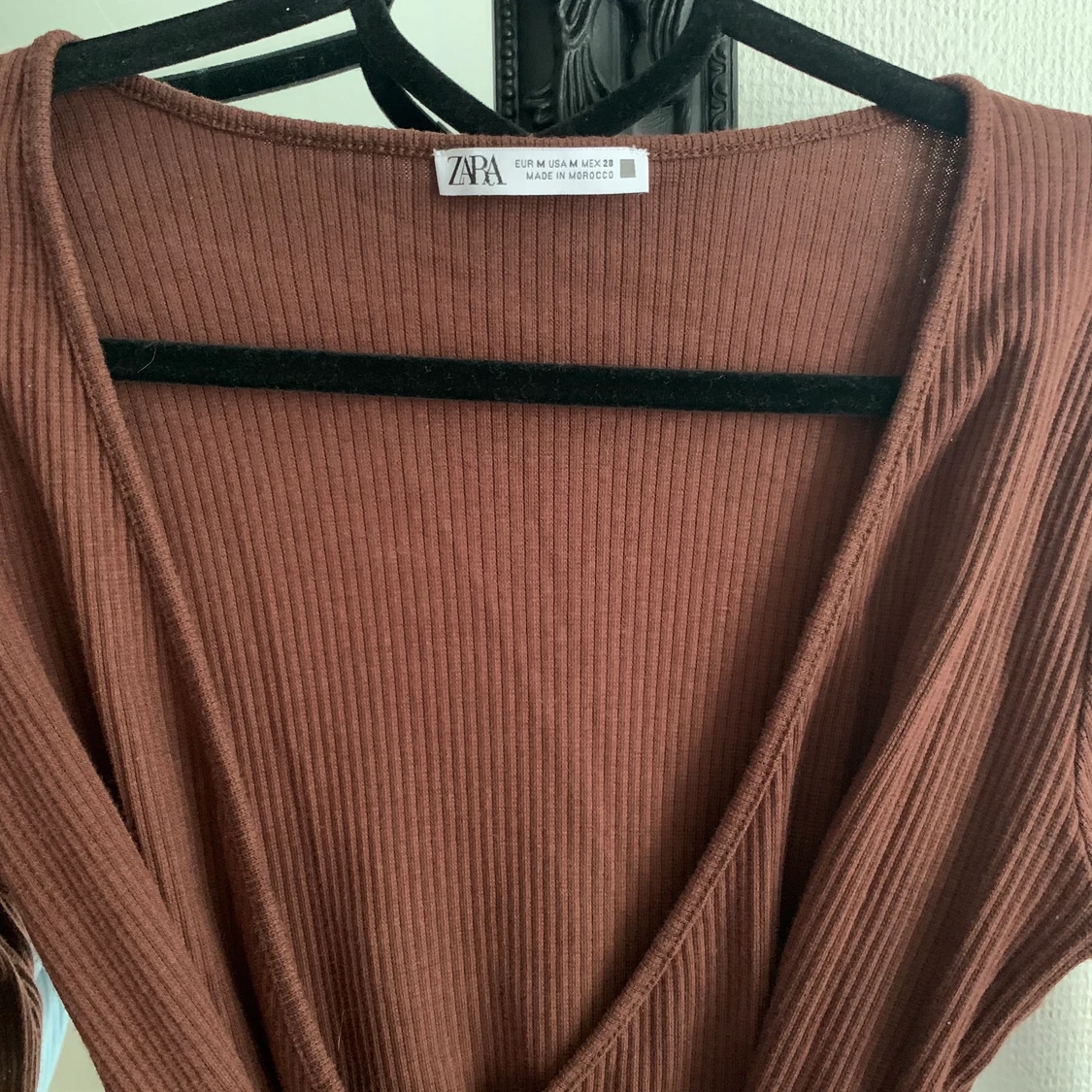 Brun topp från zara - 91
