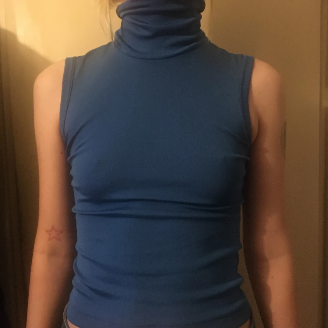 Blått pololinne  - 91