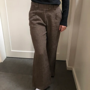 Linnebyxor - Linnebyxor i storlek 36