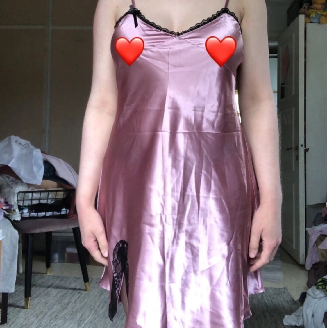 Fin nattlinne/slippdress