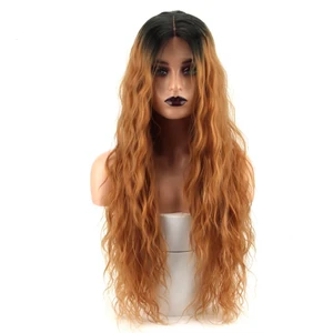 30 Inch Long Curly middle part Wig  - Hey this is 30 inches lacewig if you are interested dm me