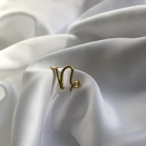 Ring - Säljer en fin capricorn/ stenbocken💖 justerbar och köparen står för frakten