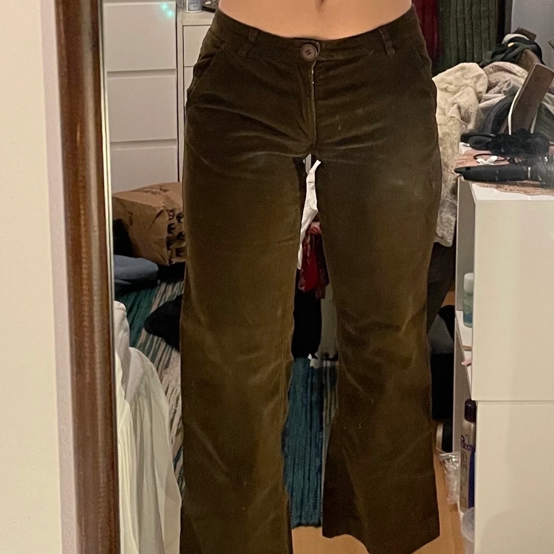 bruna manchesterbyxor