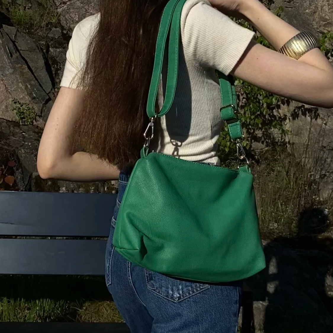 Grön Axel väska 