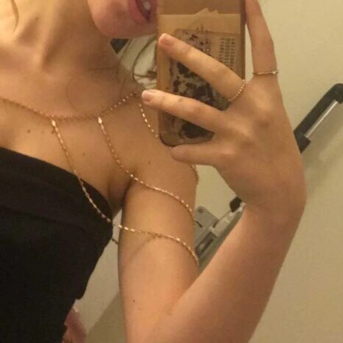 Kroppssmycke guld - 91