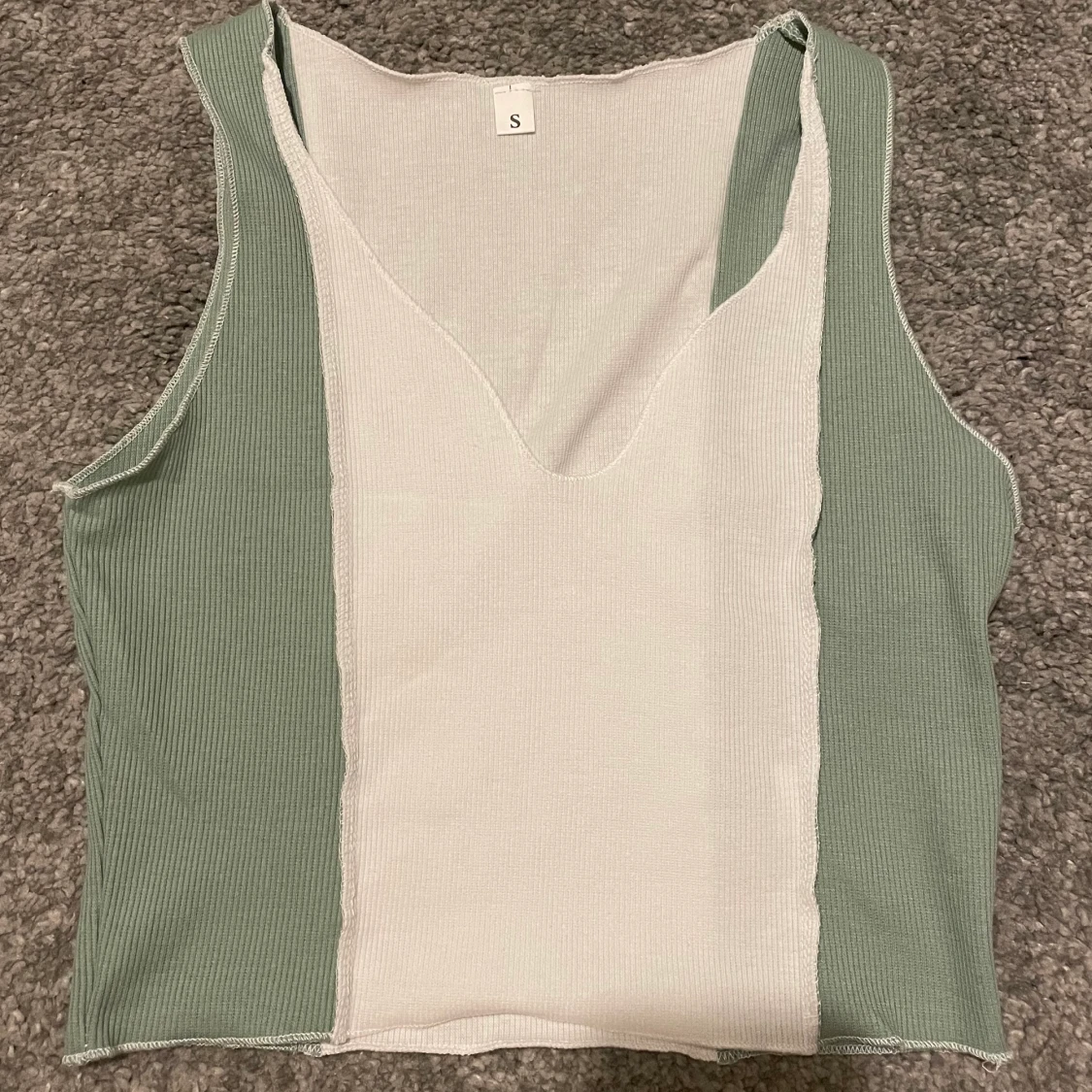 Linne i grönt och vitt 