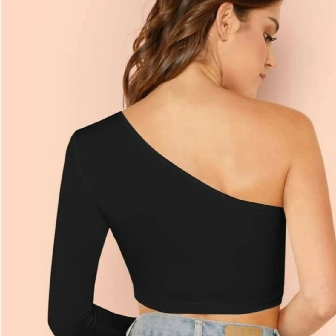 One shoulder tröja - 91