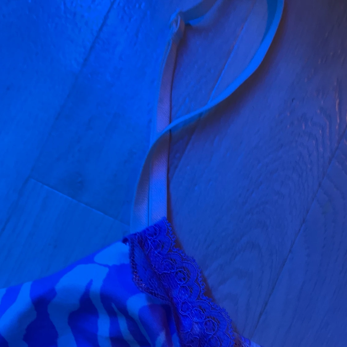 Ljus lila zebra randig tank top 💜🤍🦓 - 91