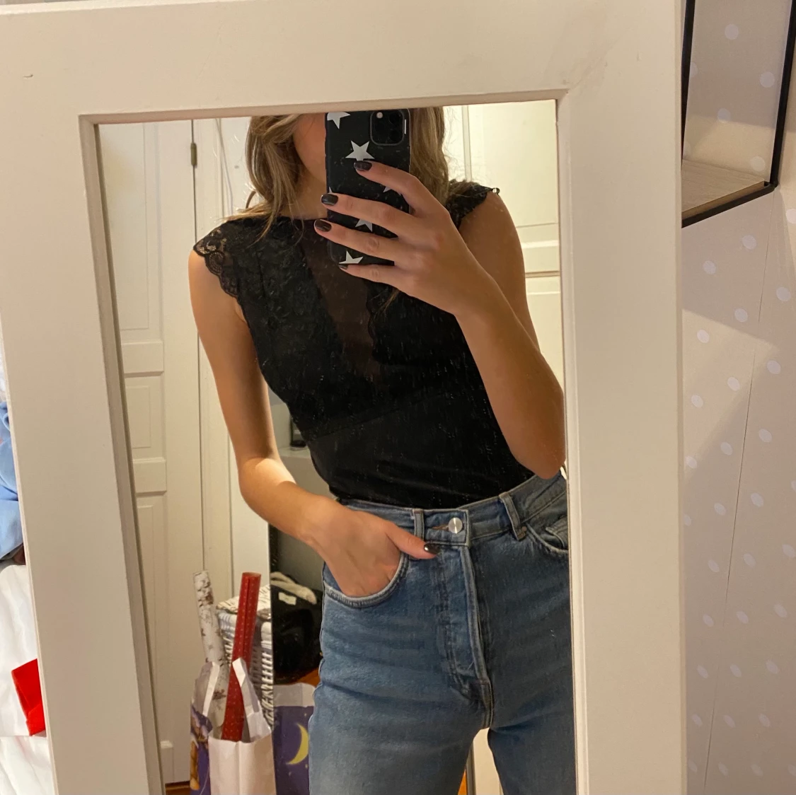 Svart fest-body - 91