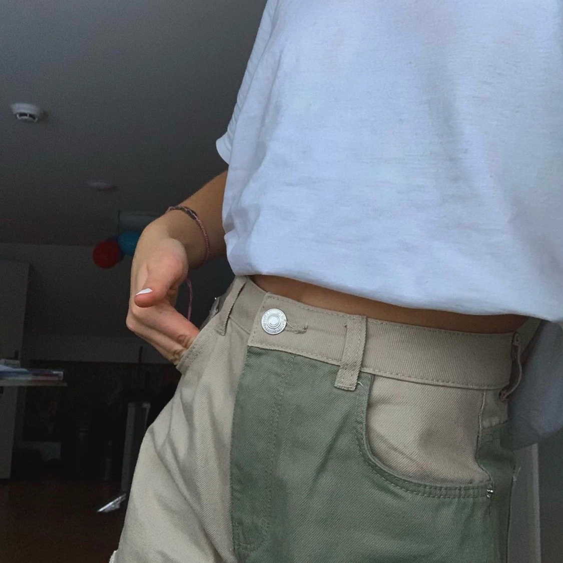 Högmidjade jeans från bershka 