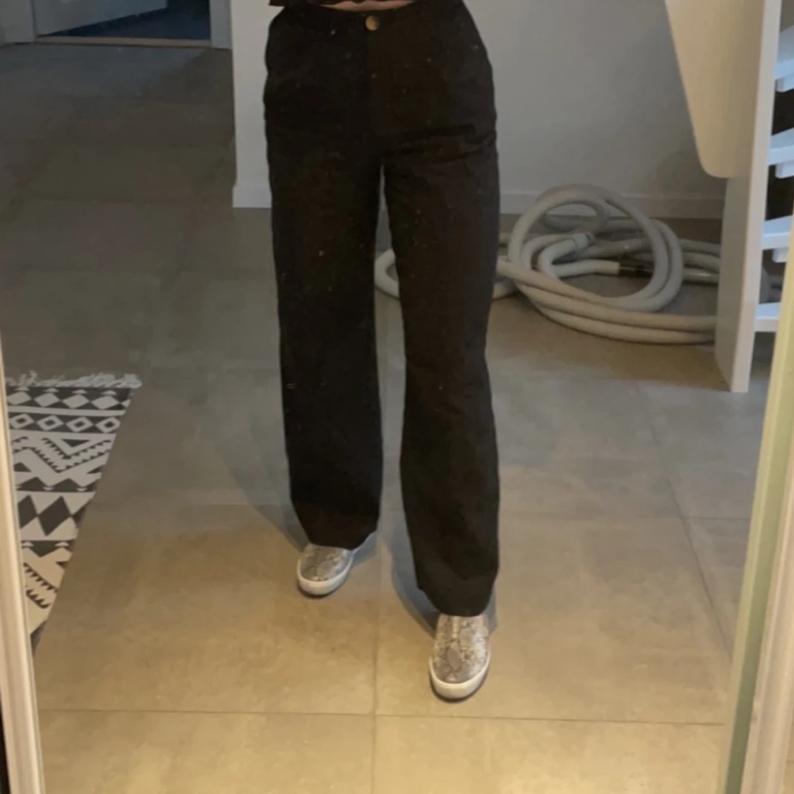 Skor med mönster - 90