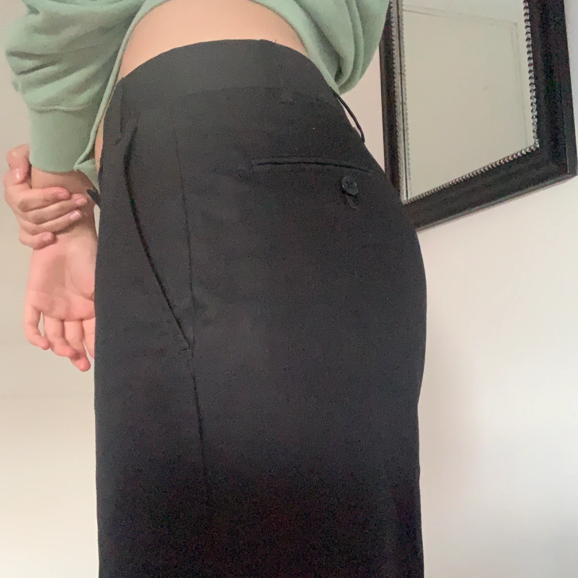 Assnygga kostymbyxor - 90