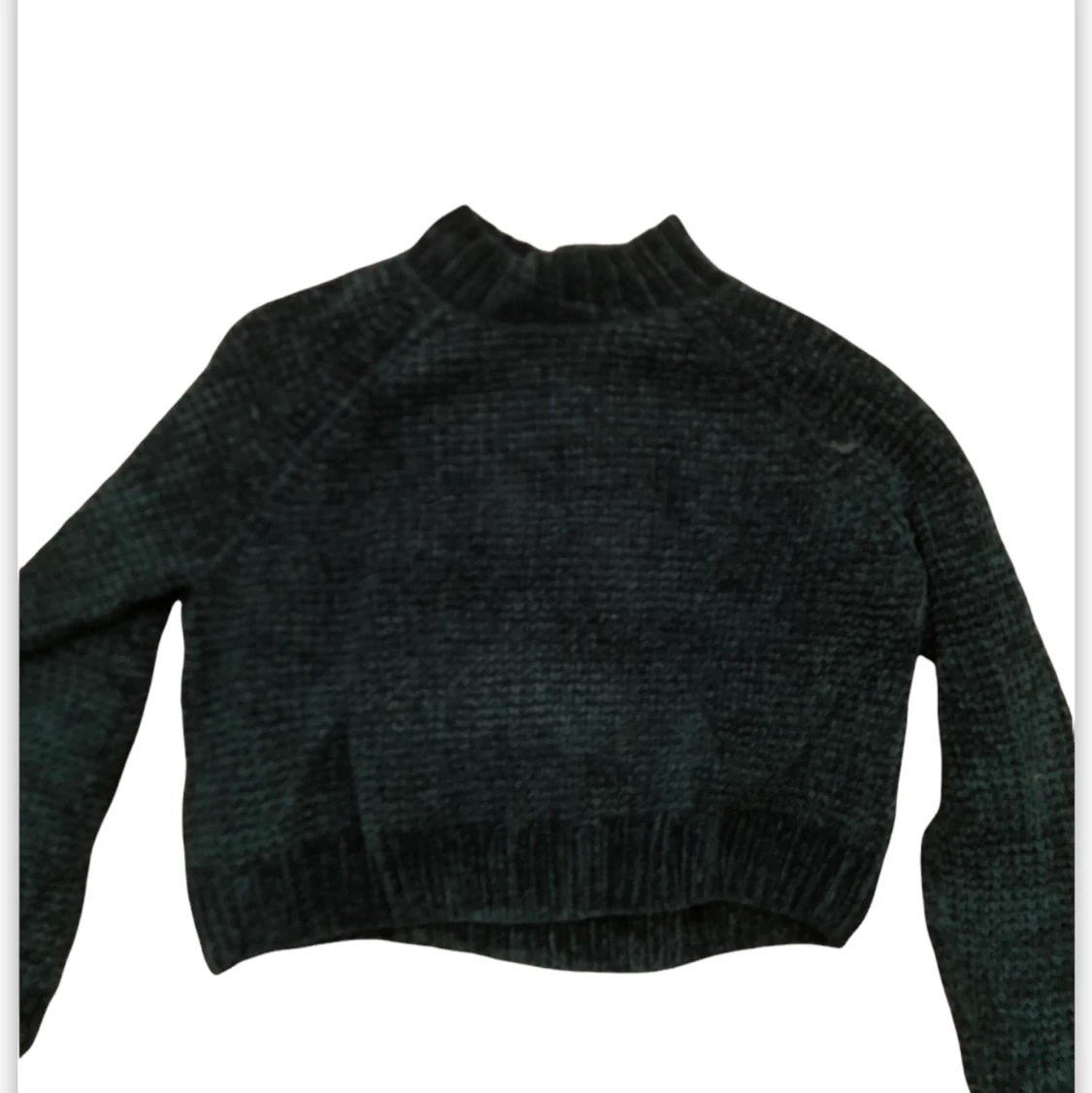 Grön Stickad Tröja