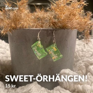 Sweet-örhängen! - Sweet-örhängen gjorda utav mig Ellen!                                   15 kr + 13 kr frakt!                                                                 (KÖP 4 PAR= FRAKTFRITT!) ❤️