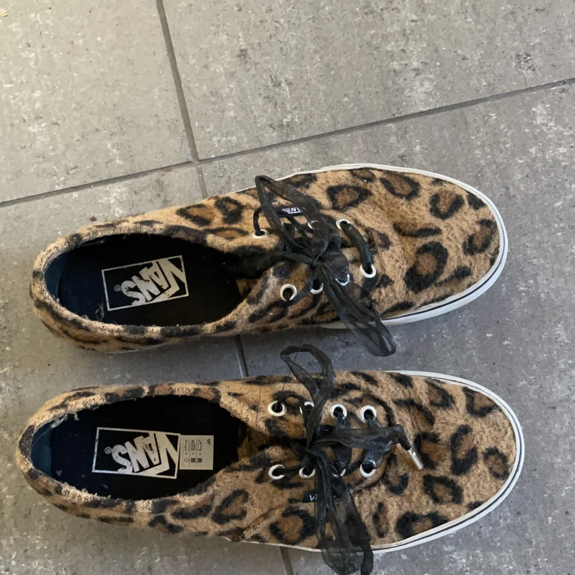 Vans leopard skor i storlek 40 - 91