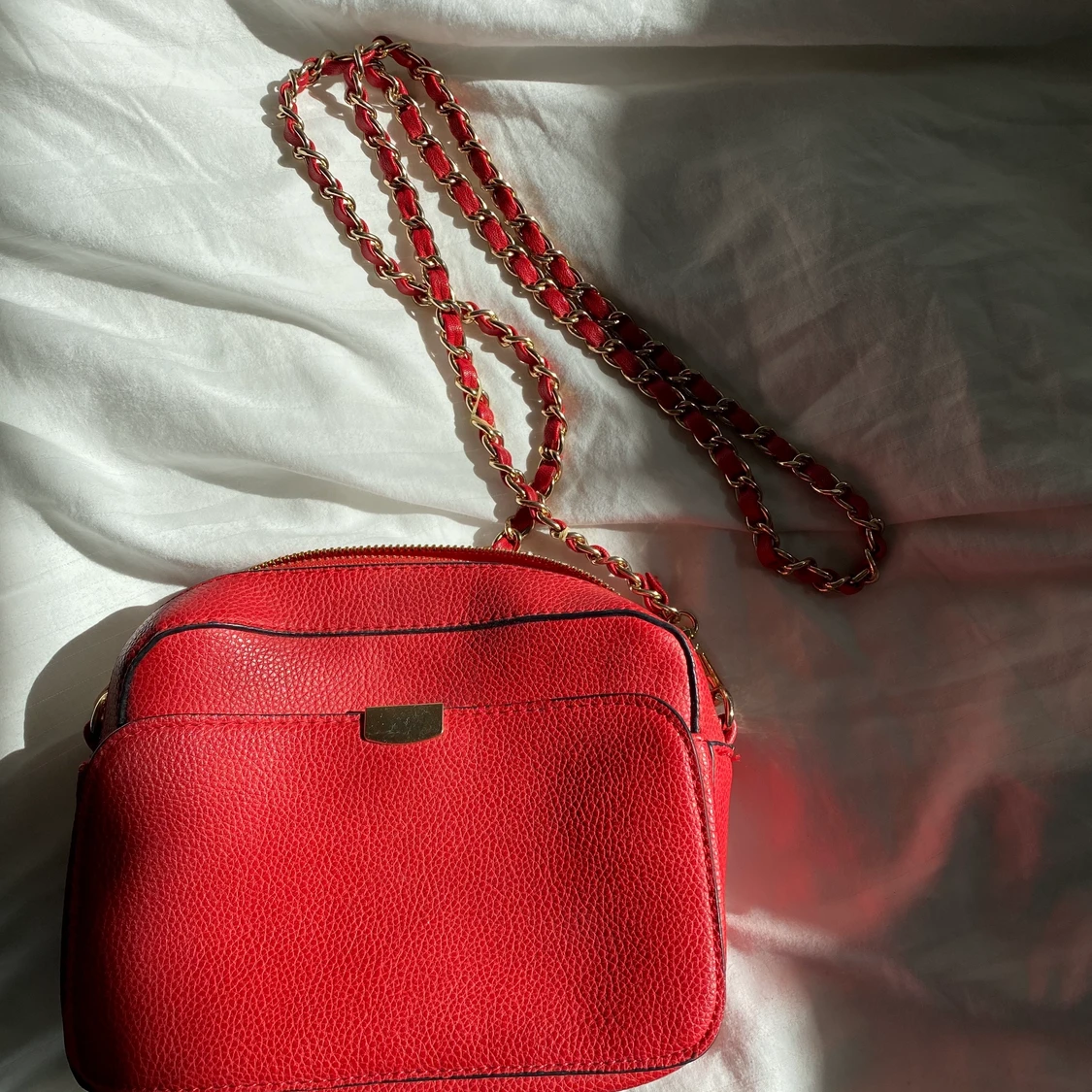 Röd handväska ❤️ - 90