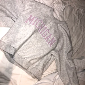 Michigan sweatshirt - Helt slutsåld, köpt från Gina i storlek L vilket gör den extra oversized och mysig, gjord i världens skönaste material och knappt använd. Den är i mycket bra skick, Originalpriset låg någonstans på 450 kr! kontakta vid minsta intresse för fler bilder och fraktinformation👍🏻❤️ pris ej satt i Sten och kan ändra mig vid bra förslag