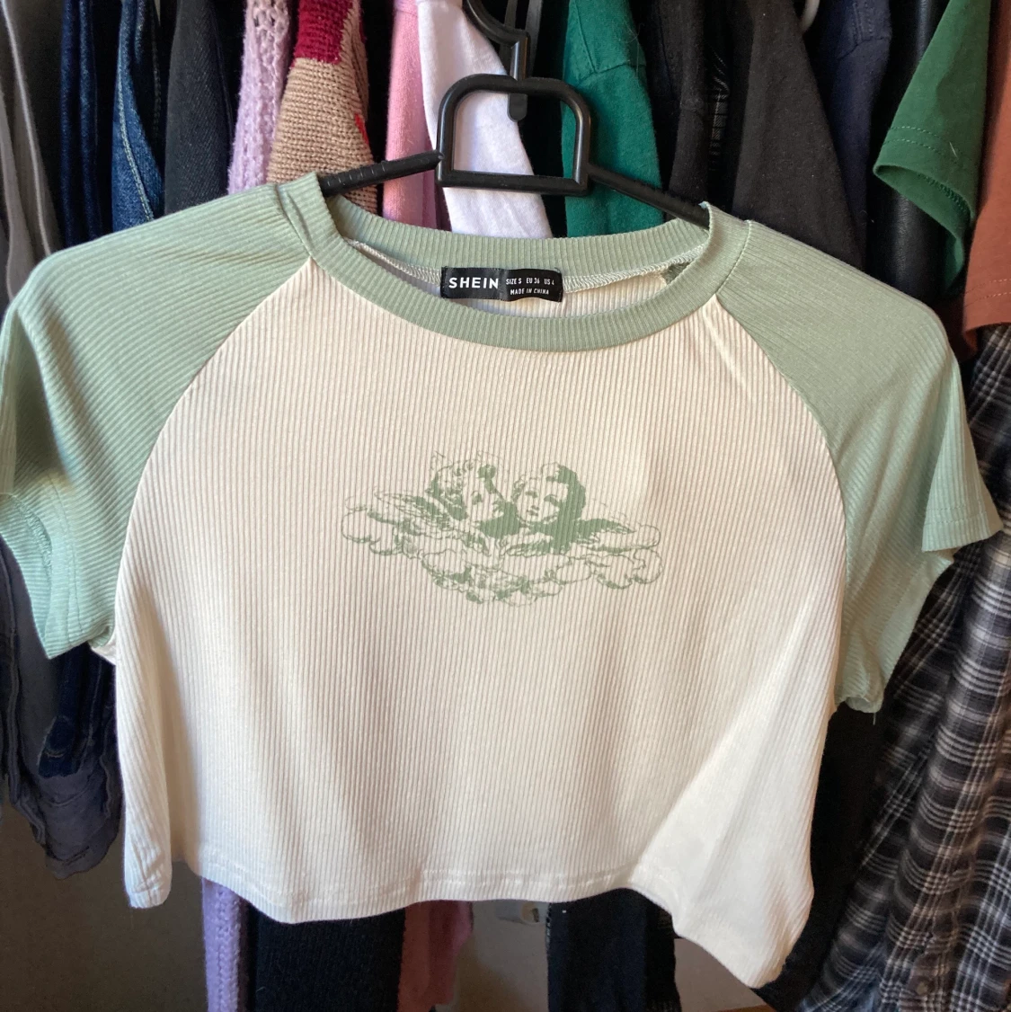 Jättegullig tröja med tryck  - 90