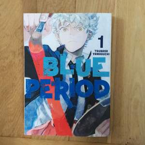 Första delen i mangaserien Blue Period. Säljer då jag har dubletter. Det var något slags ”lim” på bokryggen men det märks inte mycket. För mer info kontakta!
