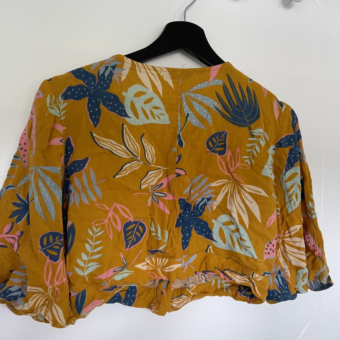 hawaiian cropped top - 90