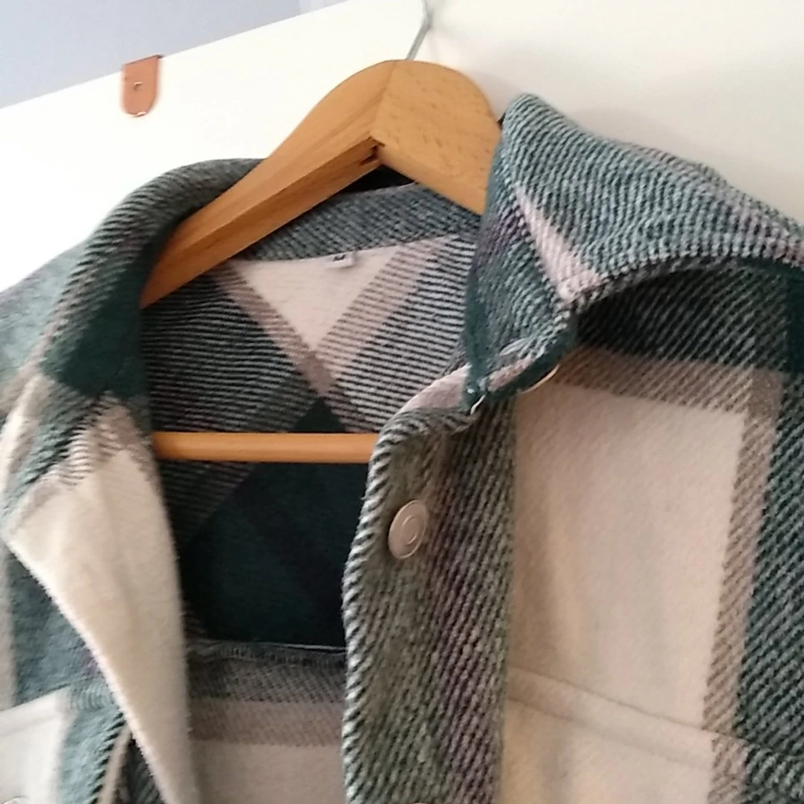 Grönrutig jacka  - 90