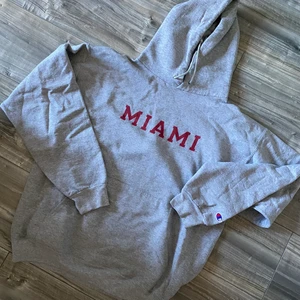 Champion hoodie - Vintage champion hoodie köpt på pop boutique! Fint skick och sitter verkligen as bra! Säljer då jag aldrig använder den längre! Storlek m men passar även s! Väldigt fin nu till våren! Köp direkt för 350+frakt eller buda