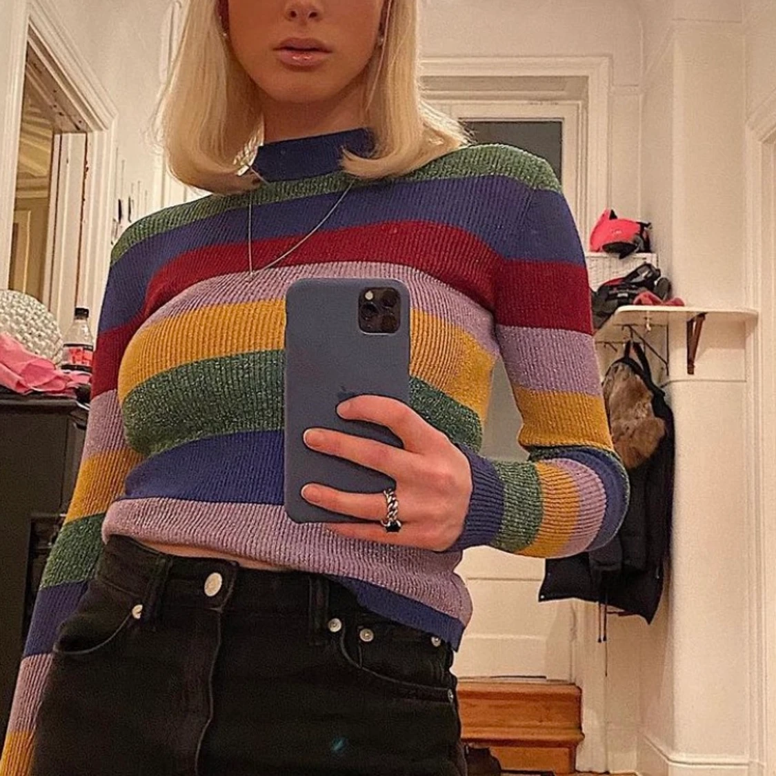 Glittrig topp från Zara - 91