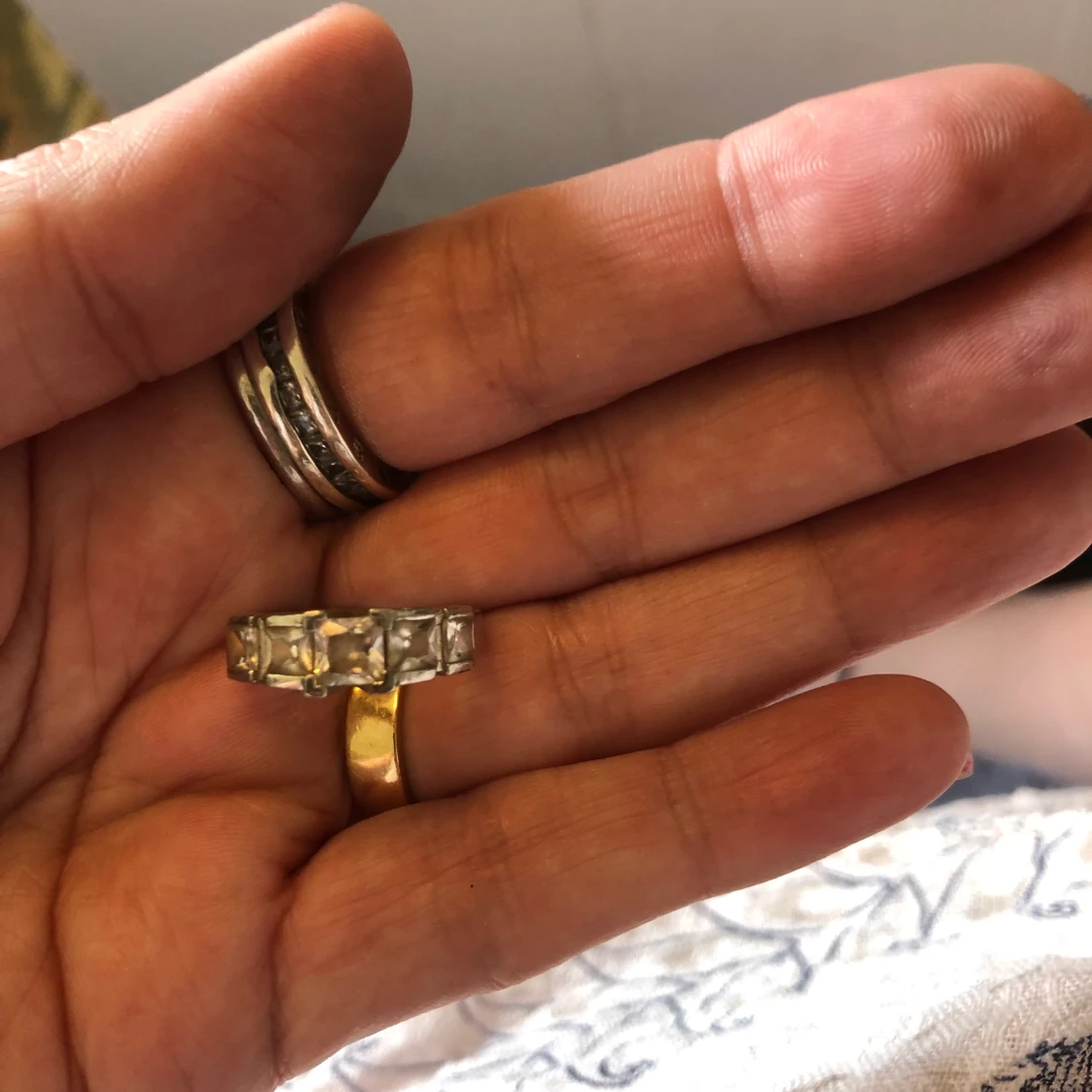 Silver ring 925S - 90