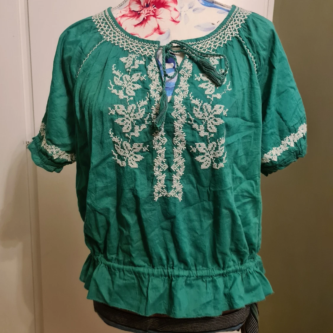 Grön Blus  - 90