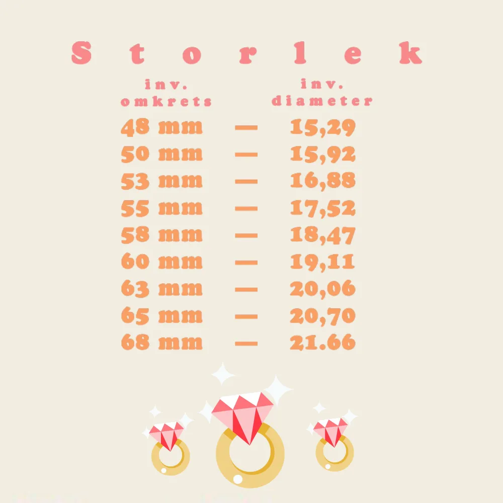 Storleksguide till ringar pĂ„ bild nr 2đ Nu kan du mĂ€ta ditt finger med ett mĂ„ttband och översĂ€tta det till den storlek (invĂ€ndig diameter) som passar dig! Om du inte har ett mĂ„ttband funkar det lika bra med ett snöre. Vira snöret runt fingret, sedan mĂ€ter du snöret med hjĂ€lp av en linjal sĂ„ fĂ„r du fram omkretsenđ Kontakta mig om du vill köpa en ring och ange din ringstorlekđđŒđ„°. Asusteet.