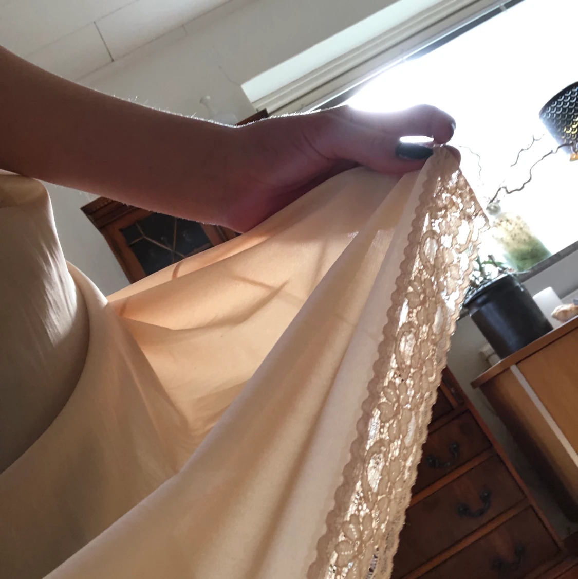 Ljusrosa klänning - 91