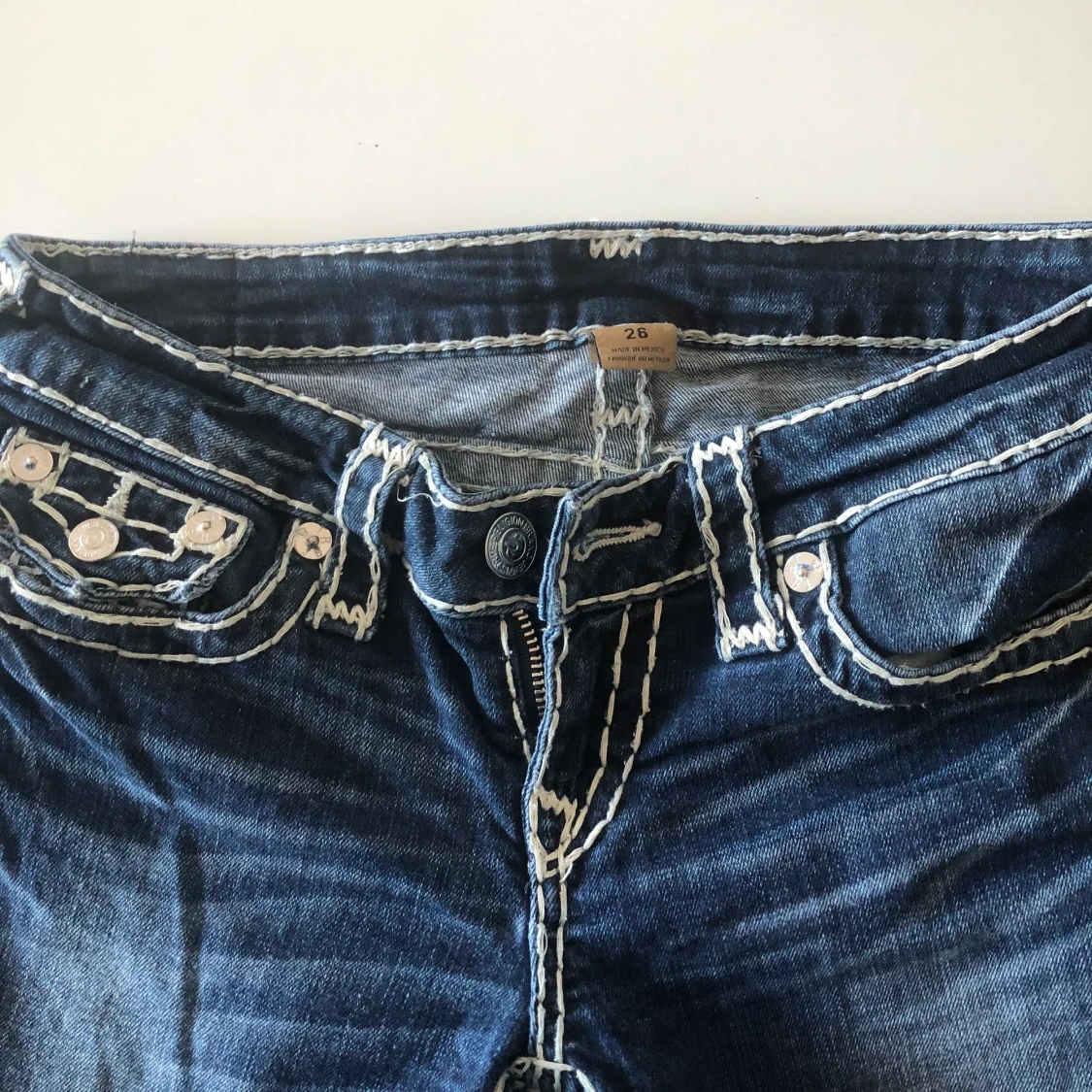 True religion bootcut jeans low waisted