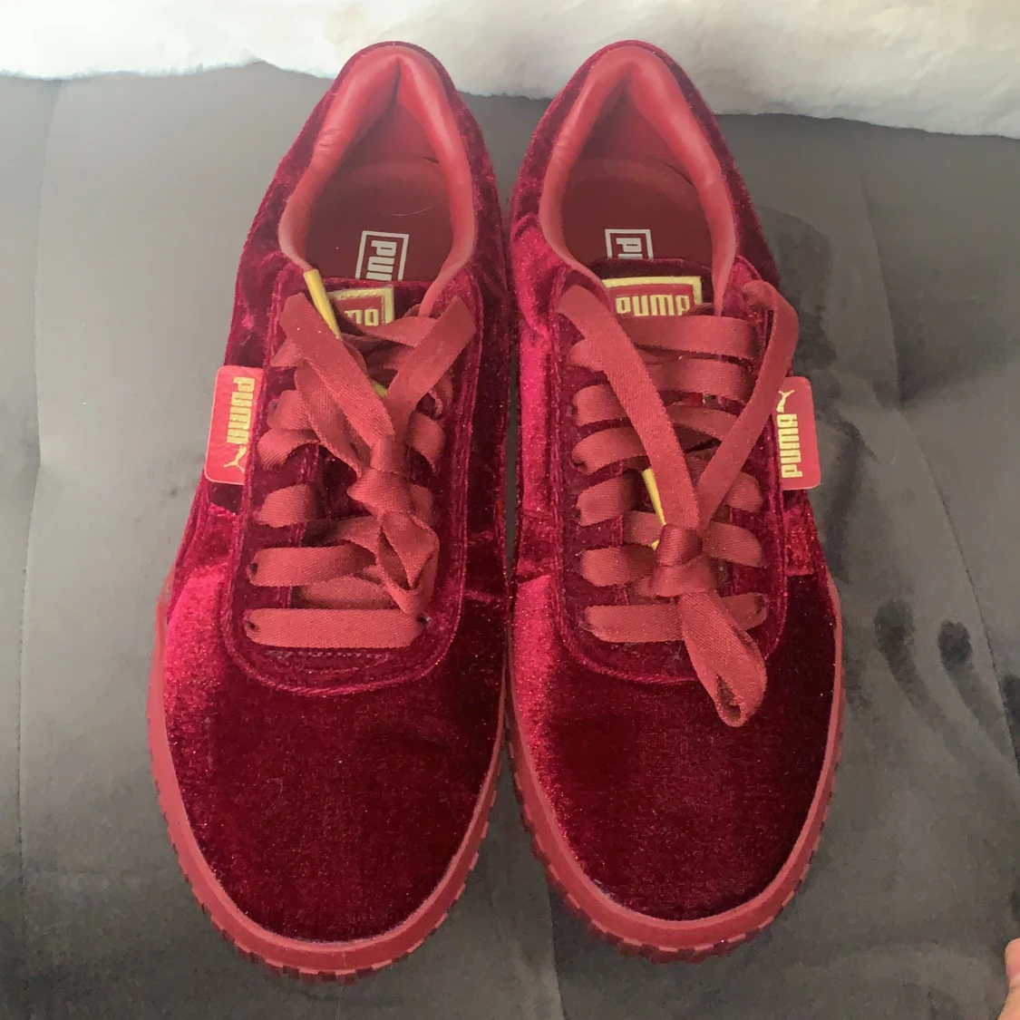 Puma cali velvet red canvas - 91