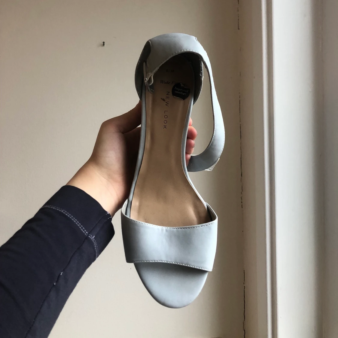 Baby blå klackar  - 90