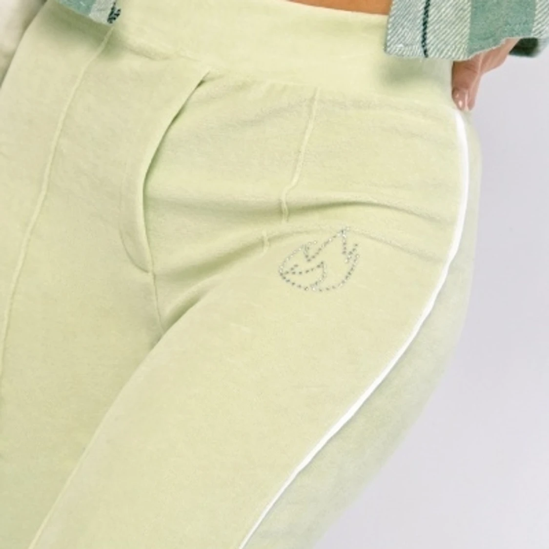 Helt nya mintgröna mjukisbyxor  - 91