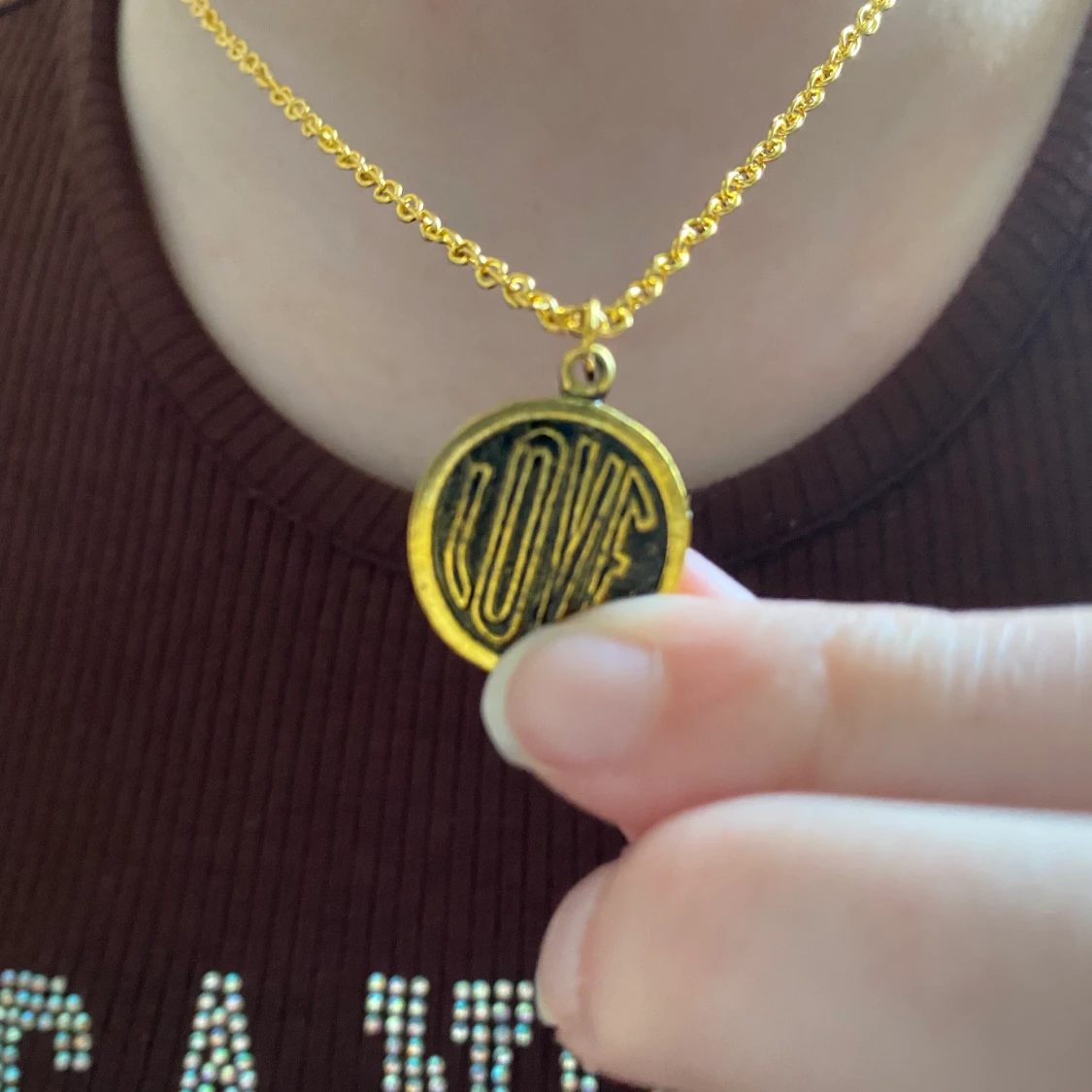 Handgjort halsband  - 90