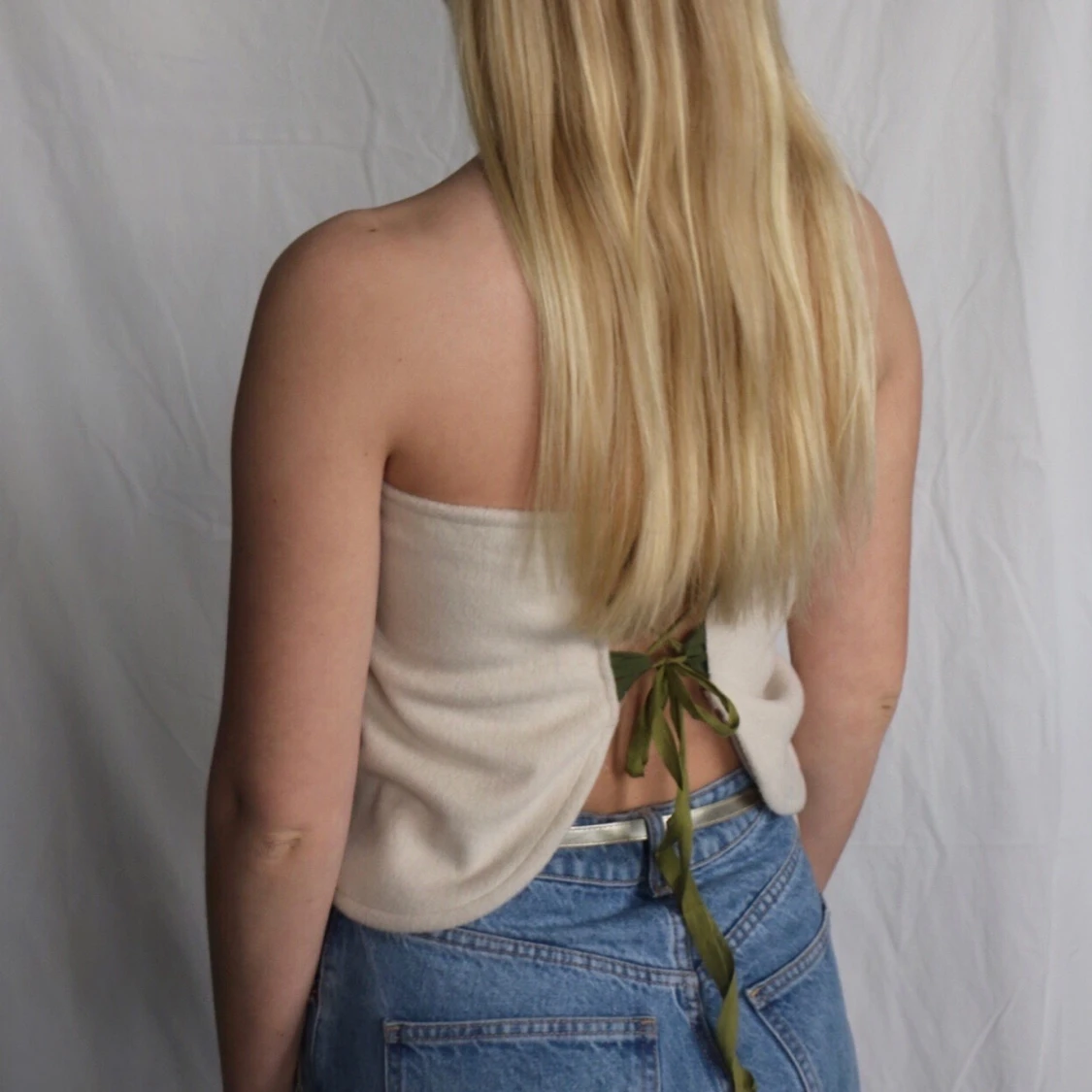 Beige korsett top - 90