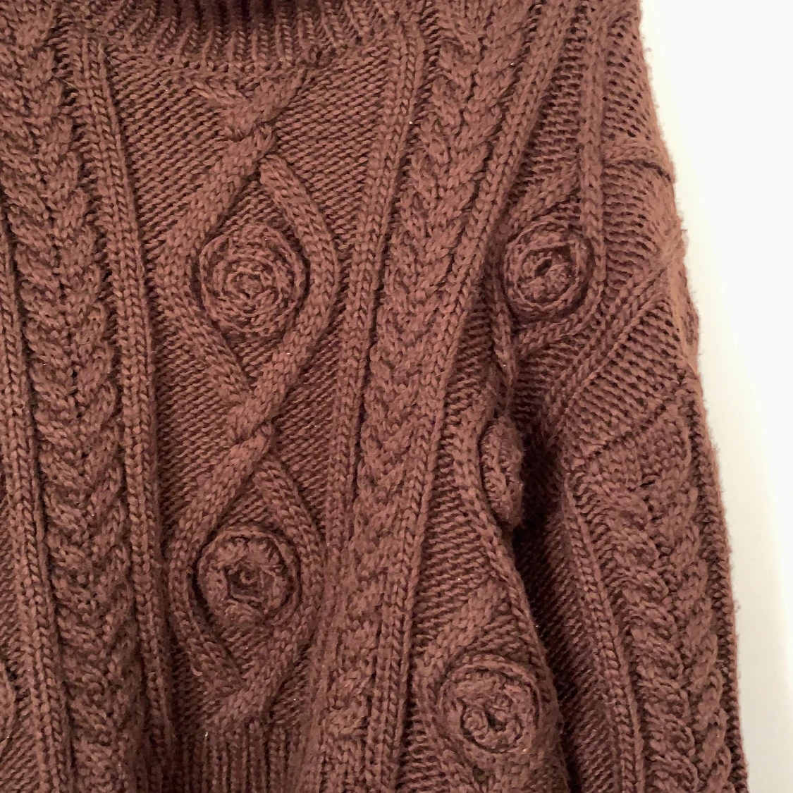 Kabelstickad tröja - 91