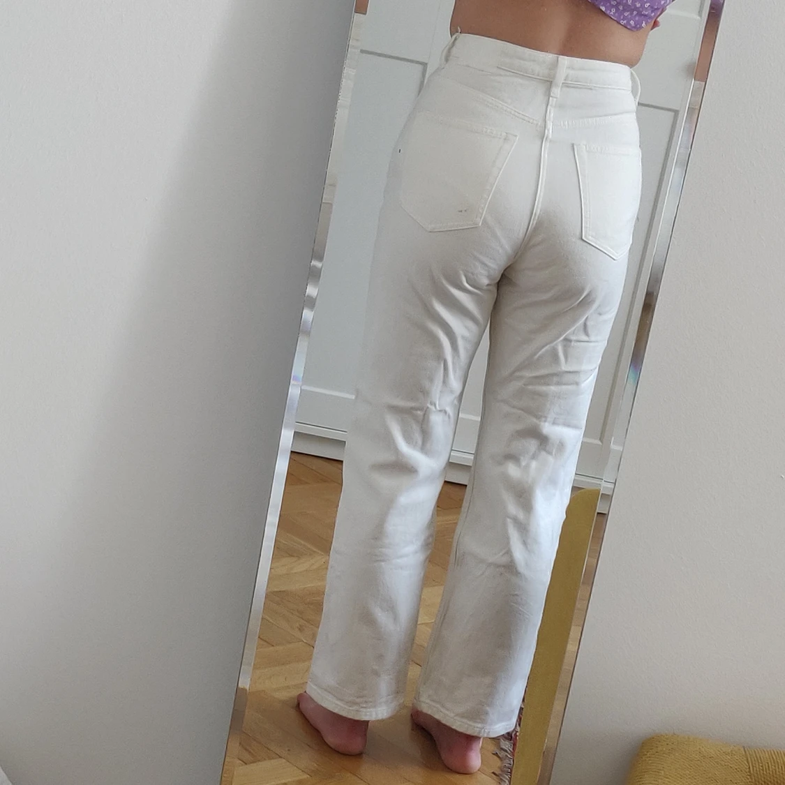 Weekday Row vita jeans - 90