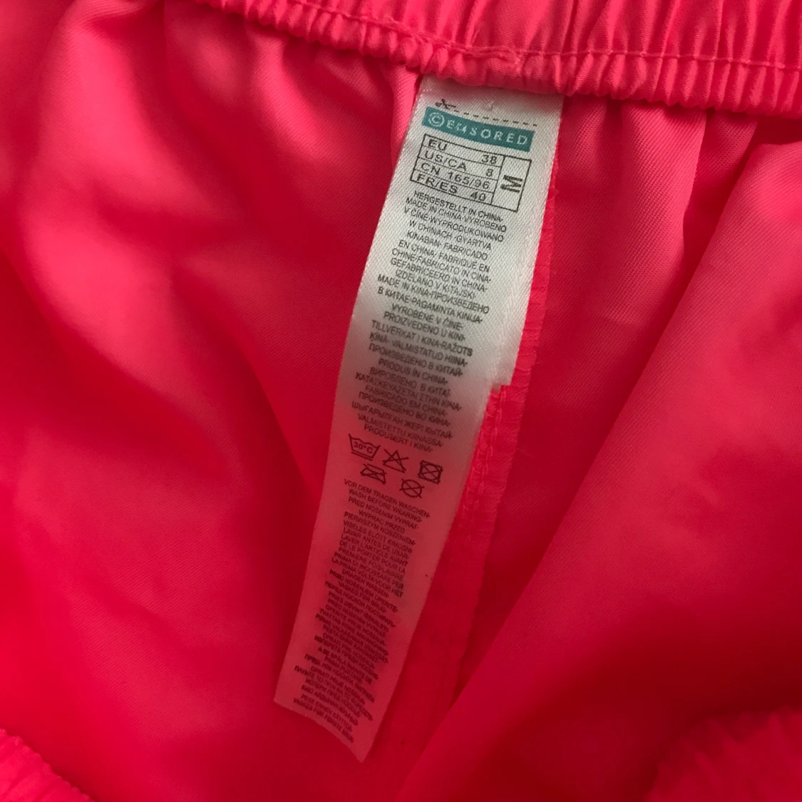 Coola lågmidjade träningsshorts/simbyxor - 91