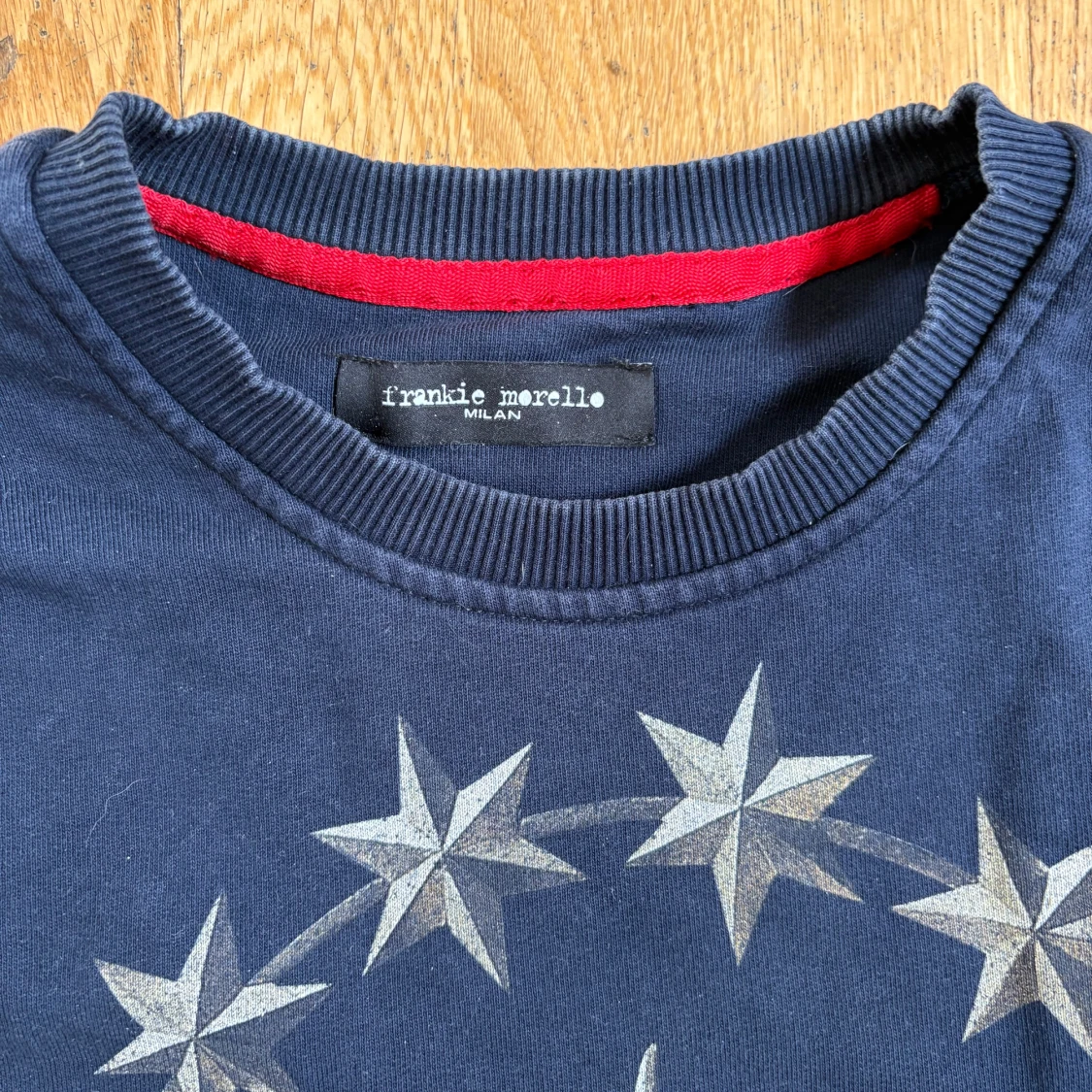 Mörkblå sweatshirt från Frankie Morello - 1