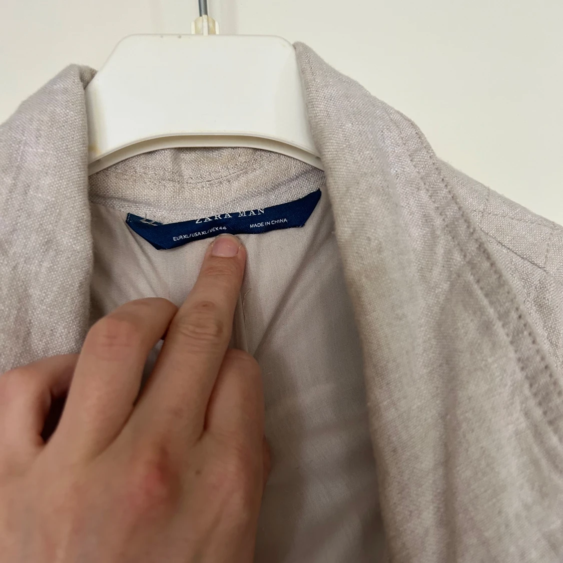 Beige jacka från Zara Man, storlek L - 1