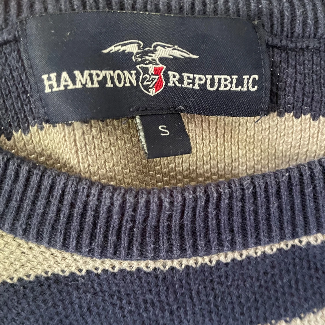 Randig stickad tröja Hampton Republic - 2