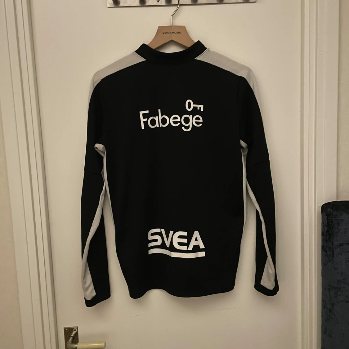 Svart AIK långärmad Nike träningströja - 1